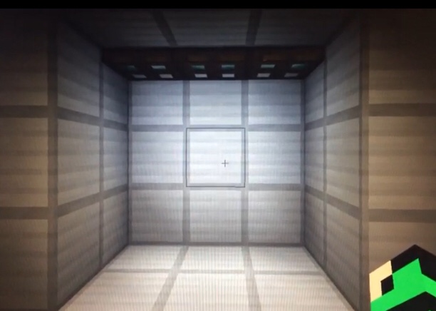 Minecraft 3×3 Pisten-Tür
