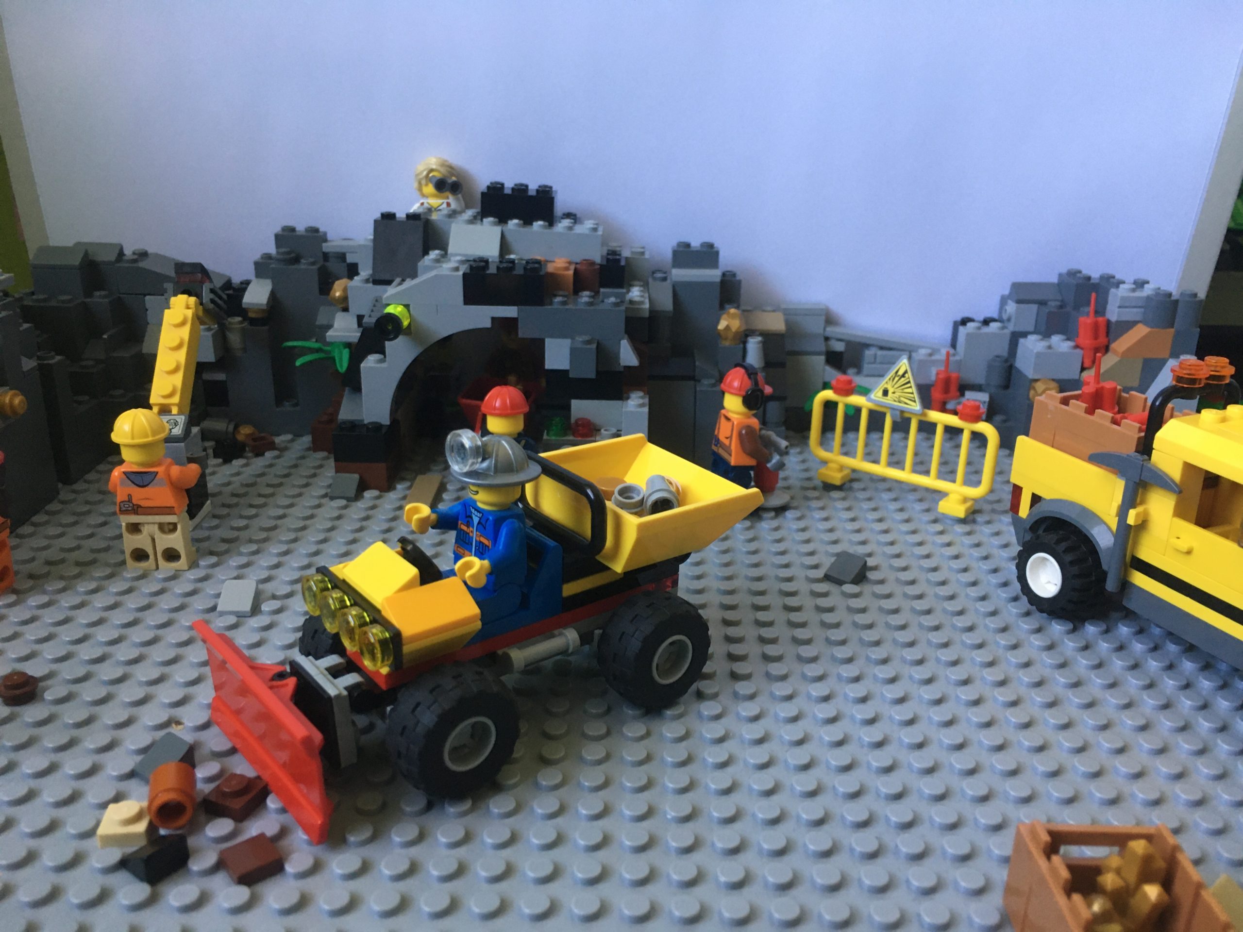 Lego Bergbau Modell