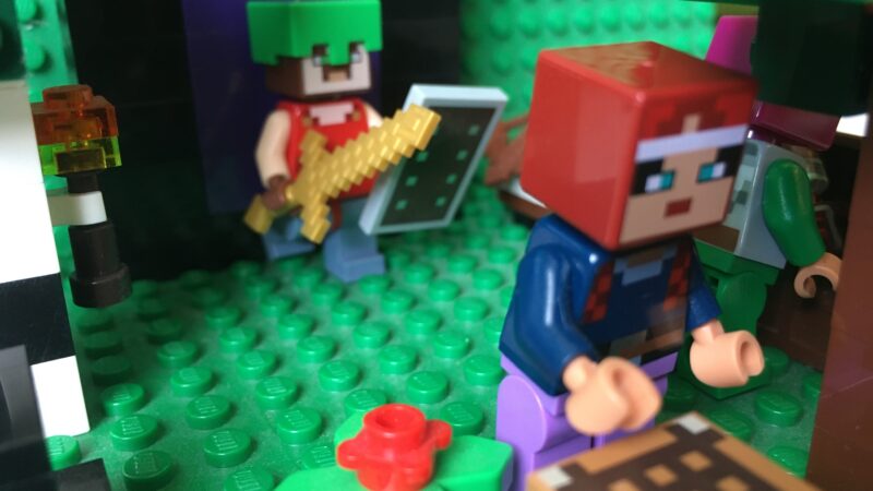 Mini Lego Minecraft Welt